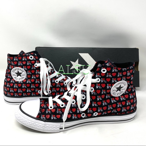 Converse Shoes - Converse Ctas High Top I❤️NY Black j/Women Sneaker